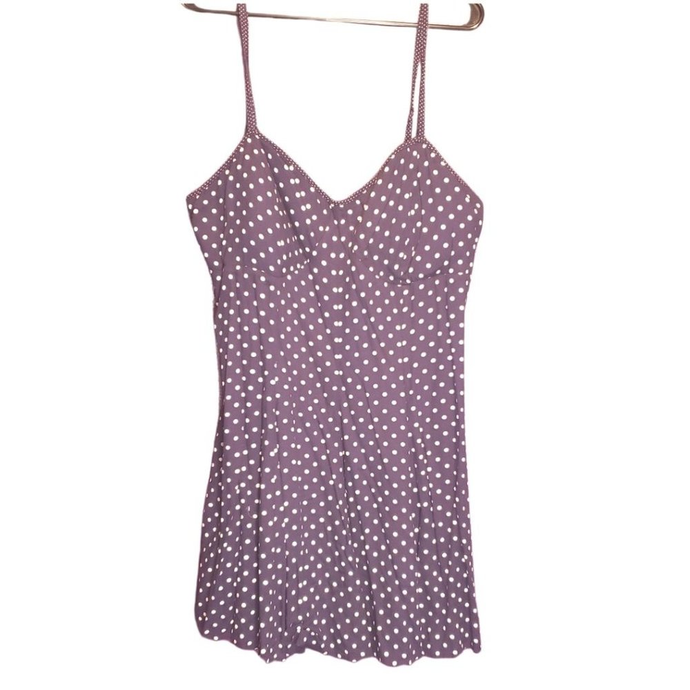 XXL Blue Polka Dot American Eagle Midi-Mini Dress